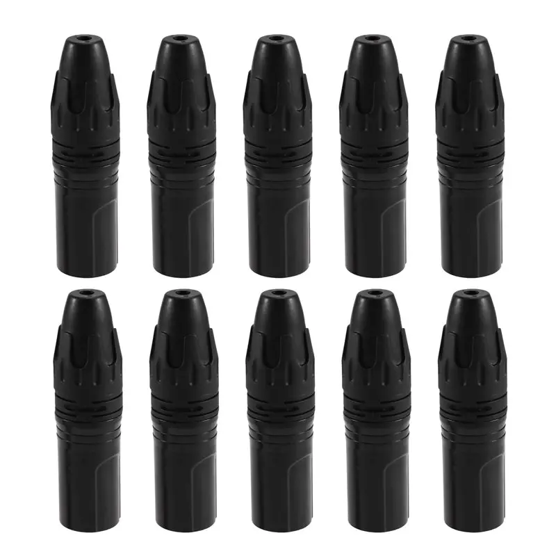 

A97I-XLR 3-контактный разъем-кабель, 10 шт., разъем для микрофона «сделай сам», припой, адаптер для микрофона, светильник для наушников для передачи динамика