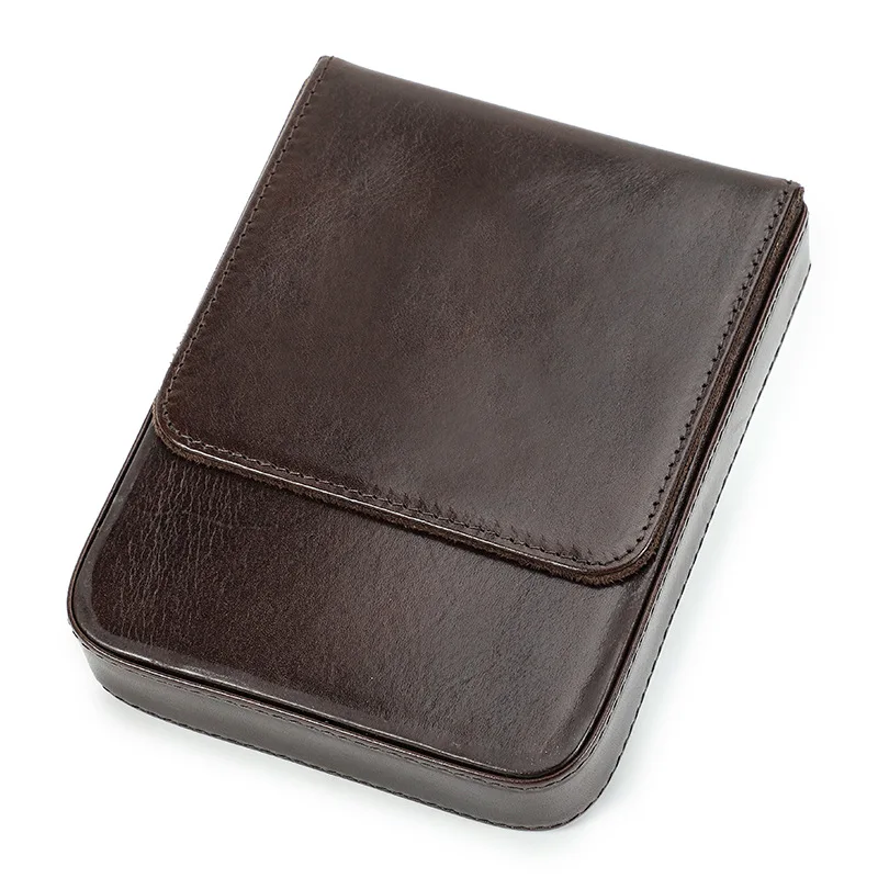 جديد رائع اليدوية قلم حبر حافظة جلدية للرجال النساء حامل حقيبة أقلام ريترو صندوق القلم المنظم بنين بنات مدرسة