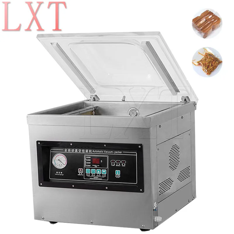 

Commercial Food Vacuum Packing Machine Chamber Sealer Kitchen Meat Bag Packaging Sealing