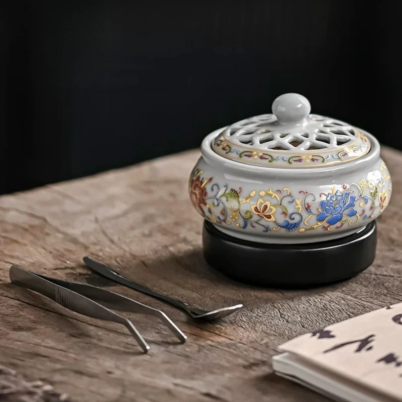 Seating Room Incense Burner Beautiful Luxury Modern Elegant Modern Incense Burner Vintage Quemador Wax Melts Home Fragrance