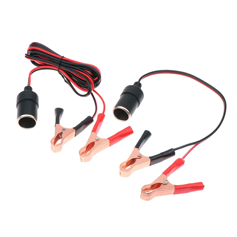 1 Stück 12V 50A Weiblicher Batteriestecker Auto-Batterieklemme Zigarettenanzünder-Adapter