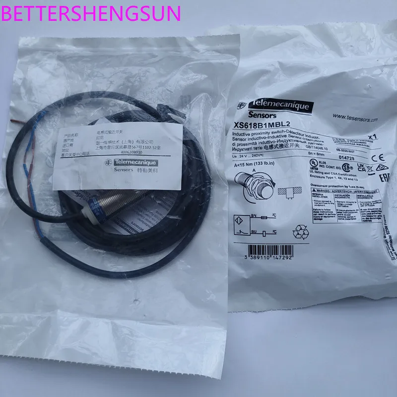 Original Proximity Switch Xs618b1mal2 Xs618b1mbl2 Xs618b4mal2 Sensor