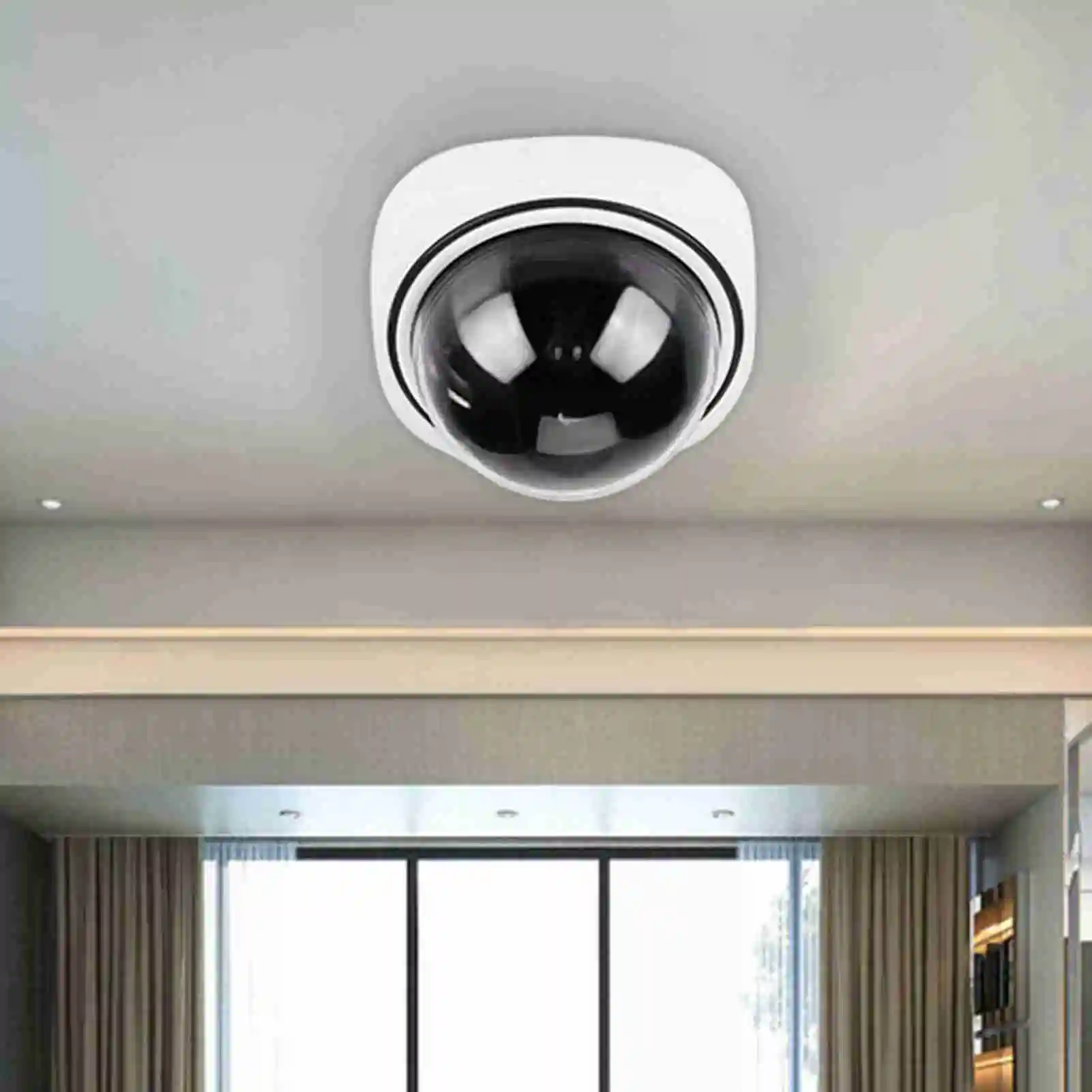 zk30 Wireless Home Security Dome Simulated Camera Video Dummy Indoor Outdoor Surveillance Camera