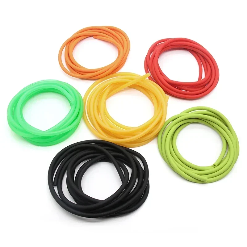 1M Natural Latex Rubber Hose High Resilient Surgical Medical Tube Slingshot Fitness Laboratory Equipment Elastic Band