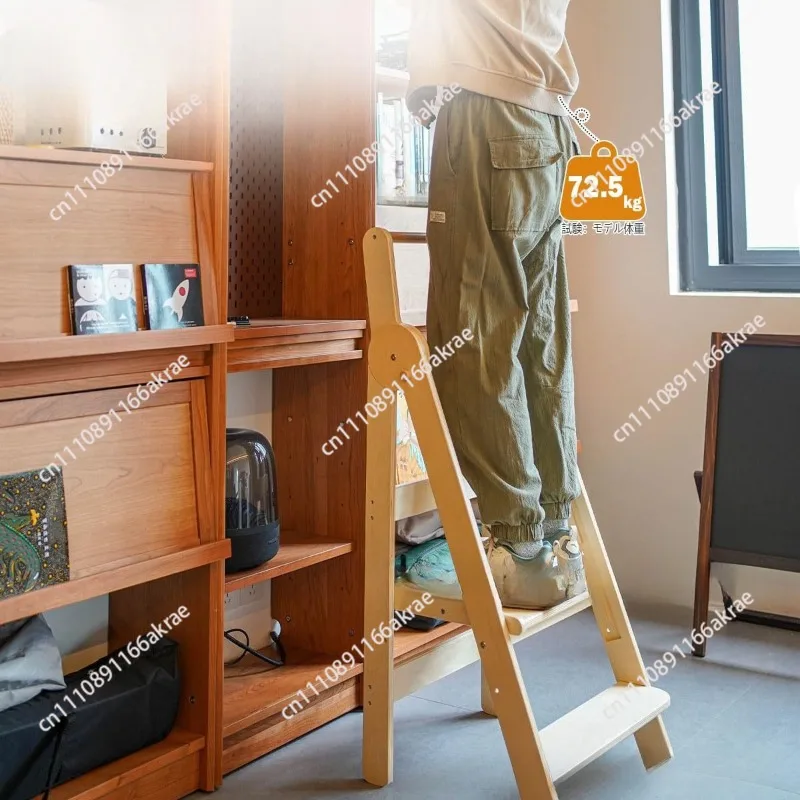 for Kids' Folding Learning Tower - Step Stool with Handrails for Bathroom & Kitchen, Safe Standing Platform for Toddlers