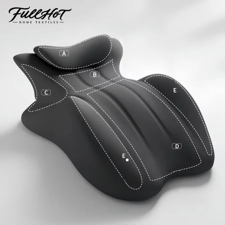 FULLHOT Memory Foam Prone Sleeping Pillow, Ergonomic Waist Support & Cervical Traction Cushion, Varicose Relief, Body Relaxation