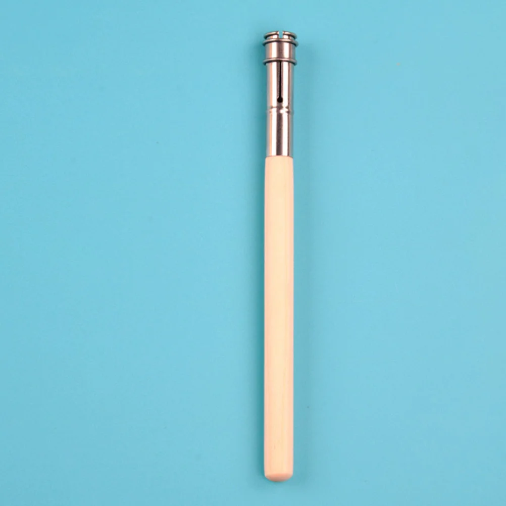 

10Pcs Pencil Extender Metal and Wood Art Supplies Comfortable Grip Non Slip Sketch Pen Extension Pencil Extender