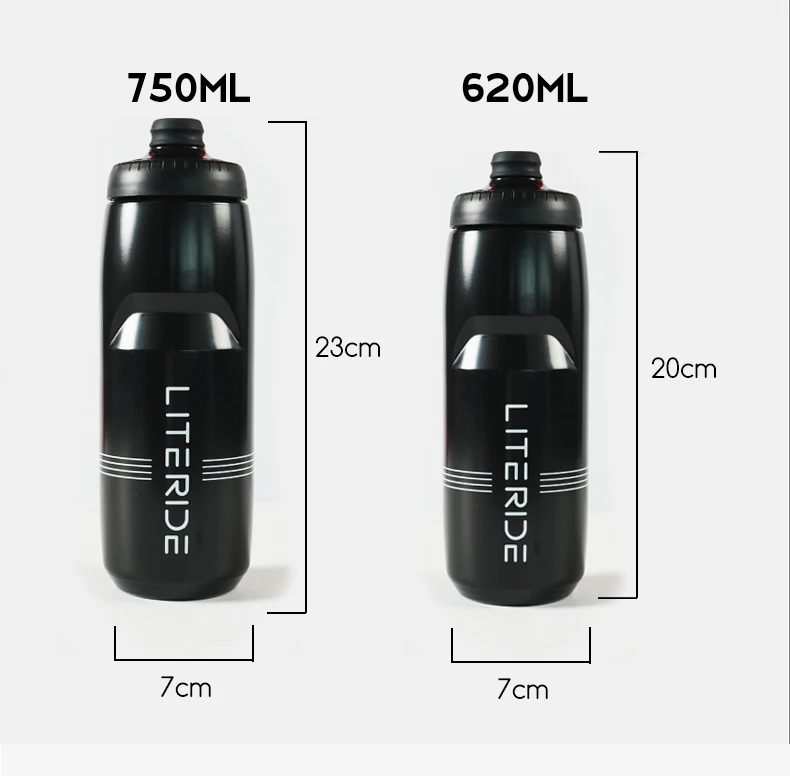LiteRide Fahrrad-Trinkflasche 750ml/25oz Rennrad-Sportflasche PP5 Kälte- und Wärmeisoliert Tragbare Outdoor-Fitnessflasche – Detail 3