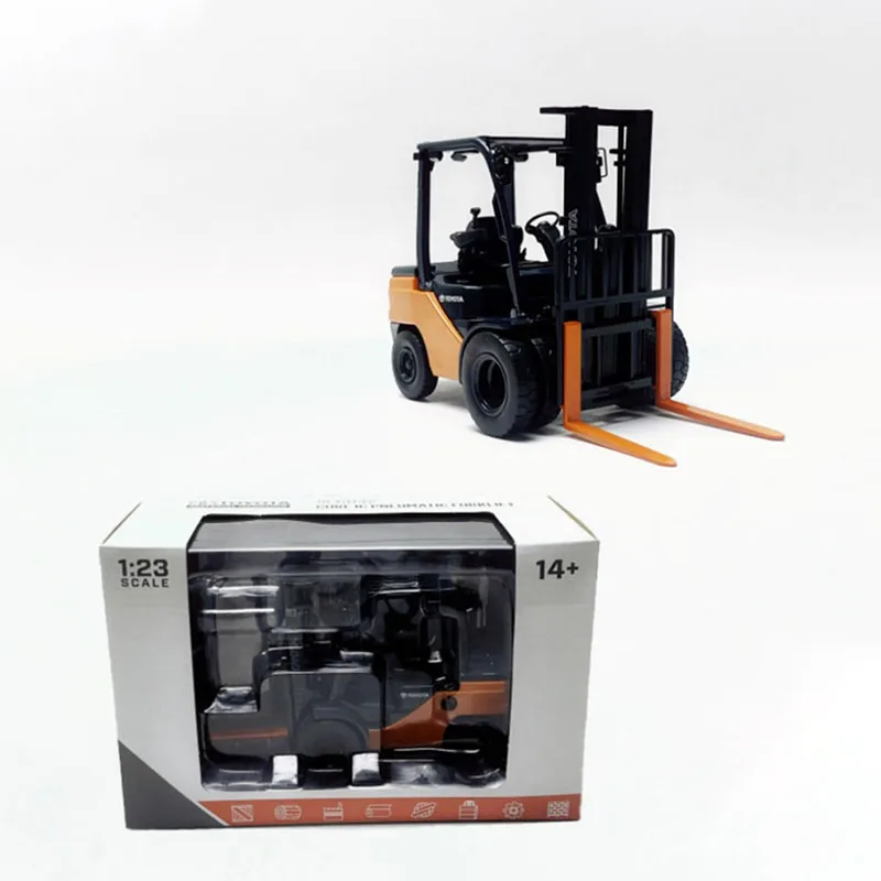 

FIRST GEAR 1/23 Scale TYT 8FGU32 2024 Forklift Alloy Simulation Car Model Static Collection Decorated Holiday Toys Souvenir Gift