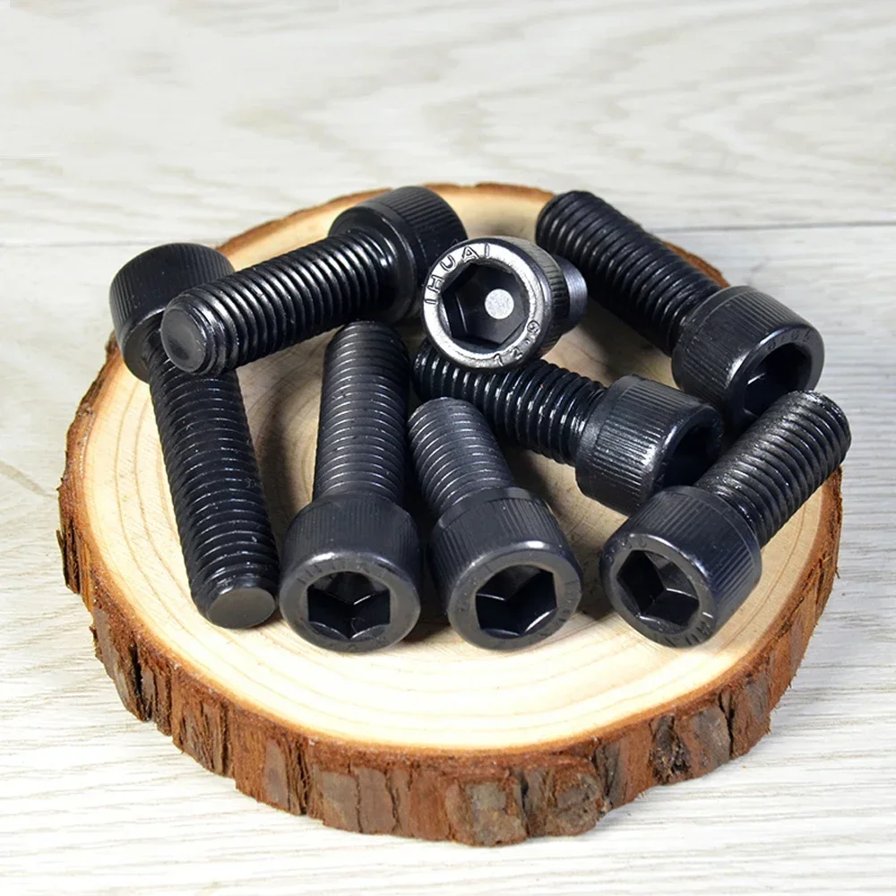 (20 pcs/batch) Metric thread M3,M4, M6 * L = 6,8,12,16,20 Bolt cup head cylindrical head 12.9 grade hexagon socket screw