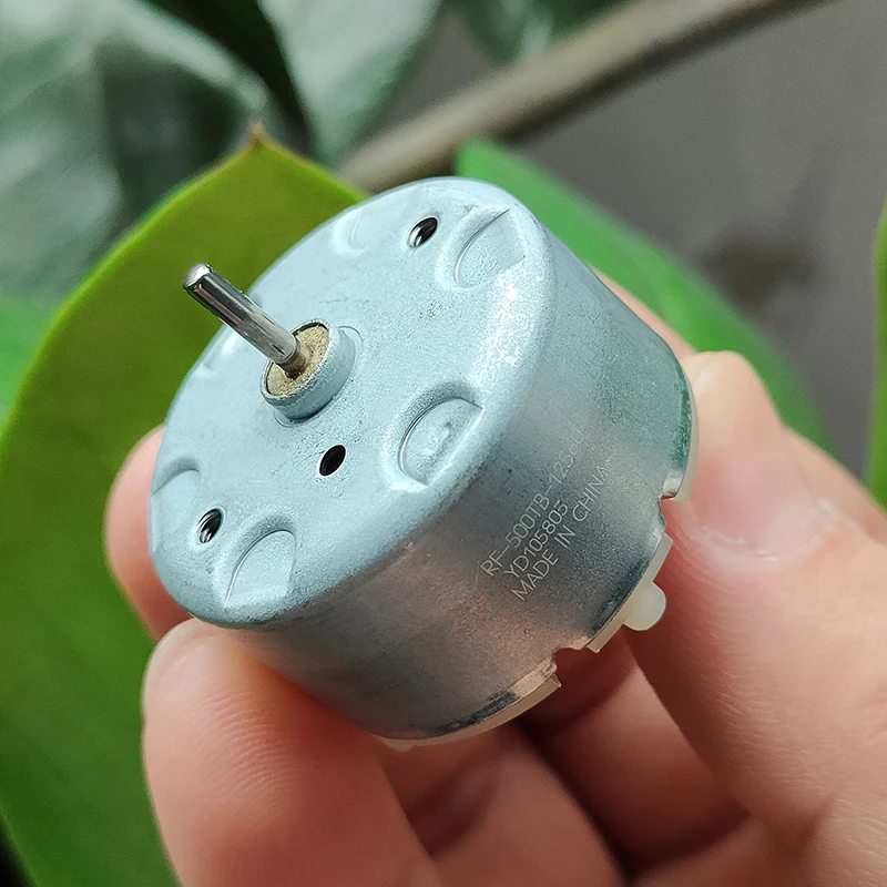 Mabuchi RF-500TB-12560 DC 6V 9V 12V 5600RPM Micro 32mm Diameter Round Spindle Motor 2mm Shaft