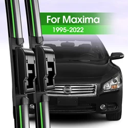 2pcs Front Windshield Wiper Blades For Nissan Maxima A32 A33 A34 A35 A36 1995-2022 2010 2016 2017 Windscreen Window Accessories