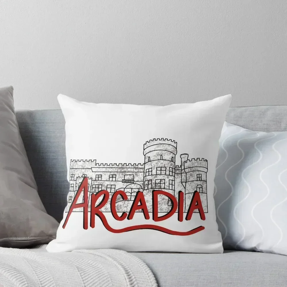 

Arcadia University Throw Pillow Pillows Aesthetic Rectangular Cushion Cover Anime pillow