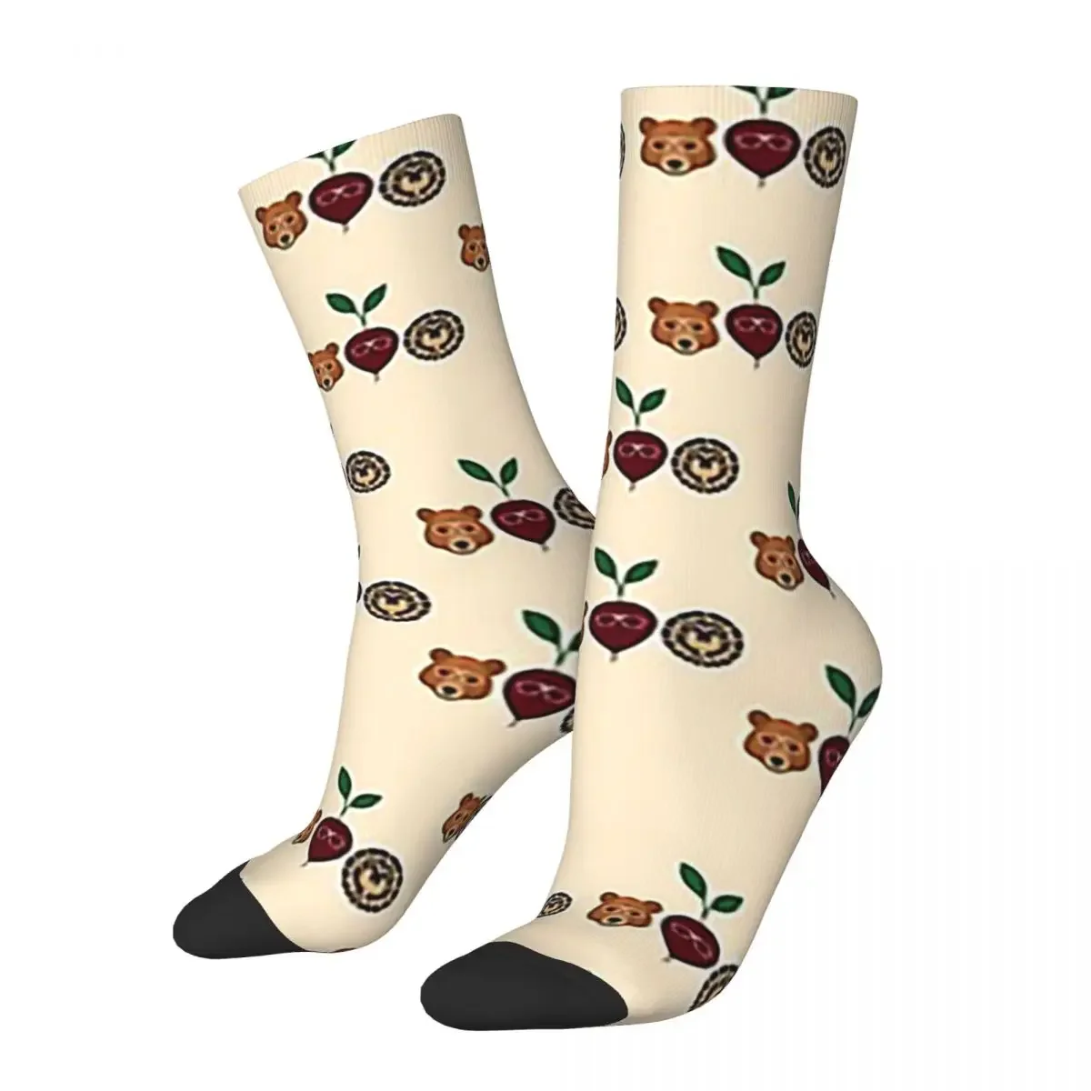 Bears Beets Battlestar Socks Harajuku Super Soft Stockings All Season Long Socks Accessories for Unisex Birthday Present