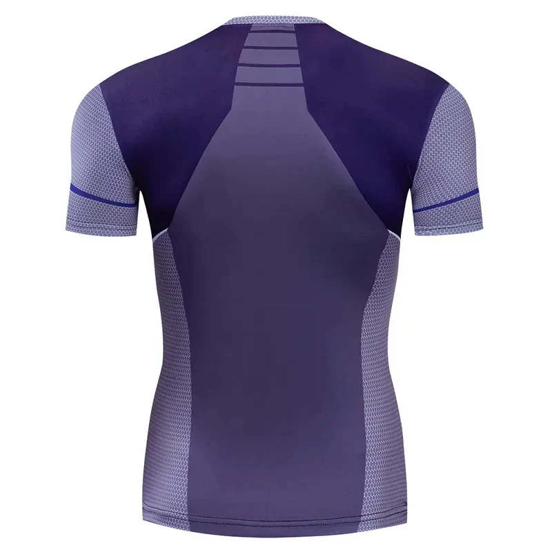 Moives Uncanny X- Cosplay Quicksilver Same Tights Fitness Sports Quick-drying Tops Halloween Superheroes Men's Costumes FD1;6 - view 5