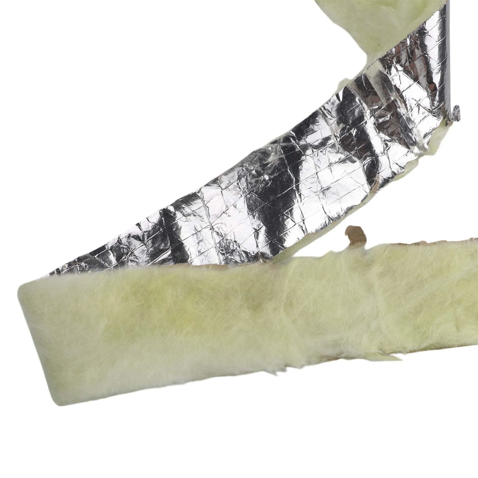 32 8 Feet Fiberglass Pipe Insulation Effective Against Freezing and Energy Loss Suitable for Various Applications