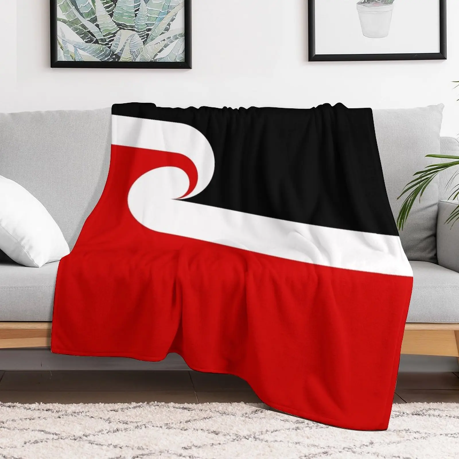 Tino Rangatiratanga Flag Throw Blanket Beach heavy to sleep Plush Blankets