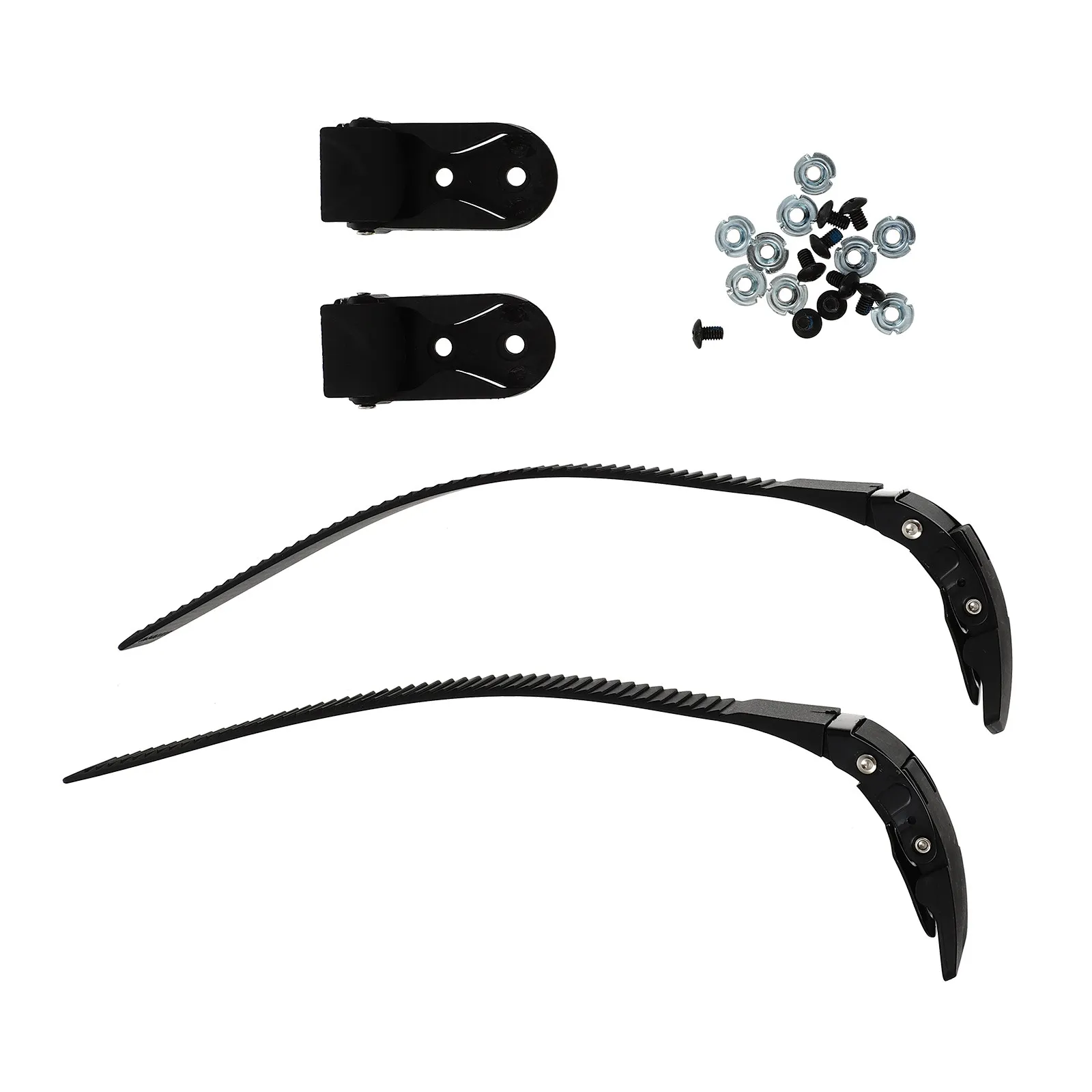 

2Set Roller Skates Straps Black Adjustable Buckle Design for Secure Shoe Fixation Professional Skating Shoes Accessories