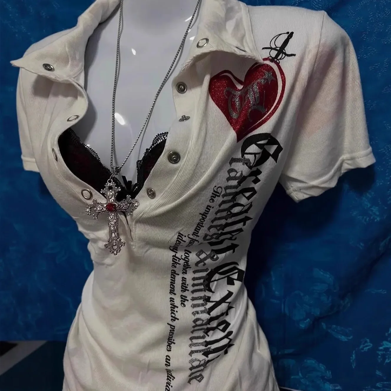 سليم صالح الأمريكية الرجعية الساخن فتاة طباعة قصيرة الأكمام تي شيرت المرأة الصيف نمط جديد تنوعا التخسيس الأعلى ألياف البوليستر