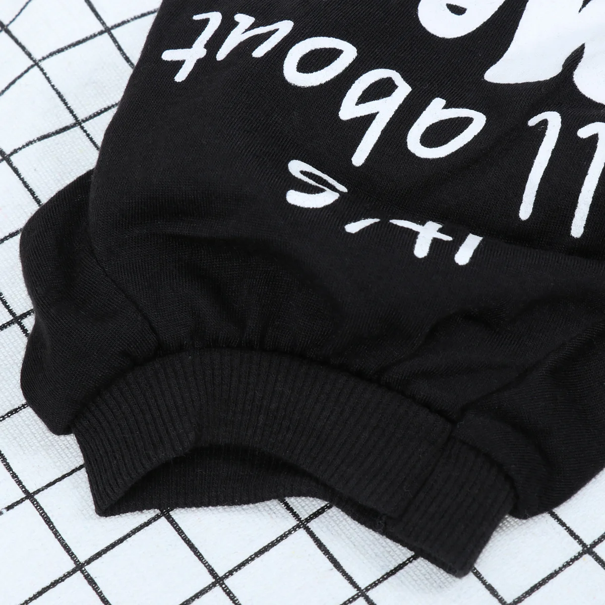 

1Pcs Bat Sleeve Dog T Shirt Black Cotton Lightweight Breathable Casual Spring Summer Short Sleeve Pet Clothes Size L Perfect