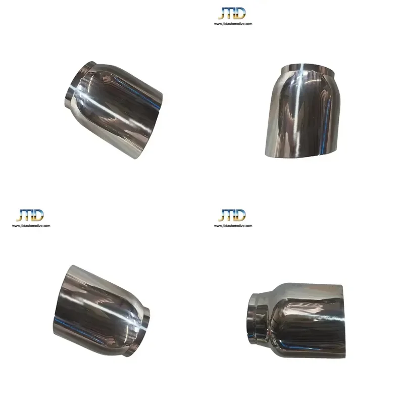 JTLD Universal Fit Polished Stainless Steel Customized Exhaust Tip