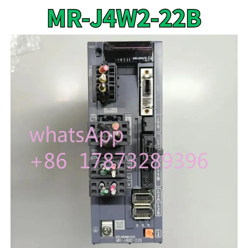 

USED MR-J4W2-22B servo driver test OK Fast Shipping