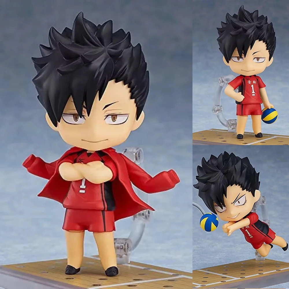 4 ''/10 cm Anime Action Figures Carino Kuroo Tetsurou Figura Pallavolo Gioventù PVC Comune Giocattoli mobili per I Bambini Regalo Modello 991