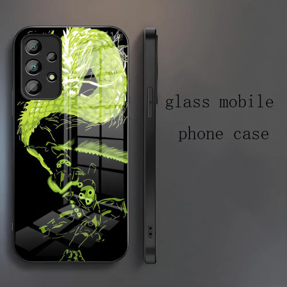 Чехол для телефона Overwatch Genji Karasu Tengu для Samsung S24 S23 S22 S21 S20 Plus Ultra Note20, стеклянный чехол для телефона, популярный премиум-класса