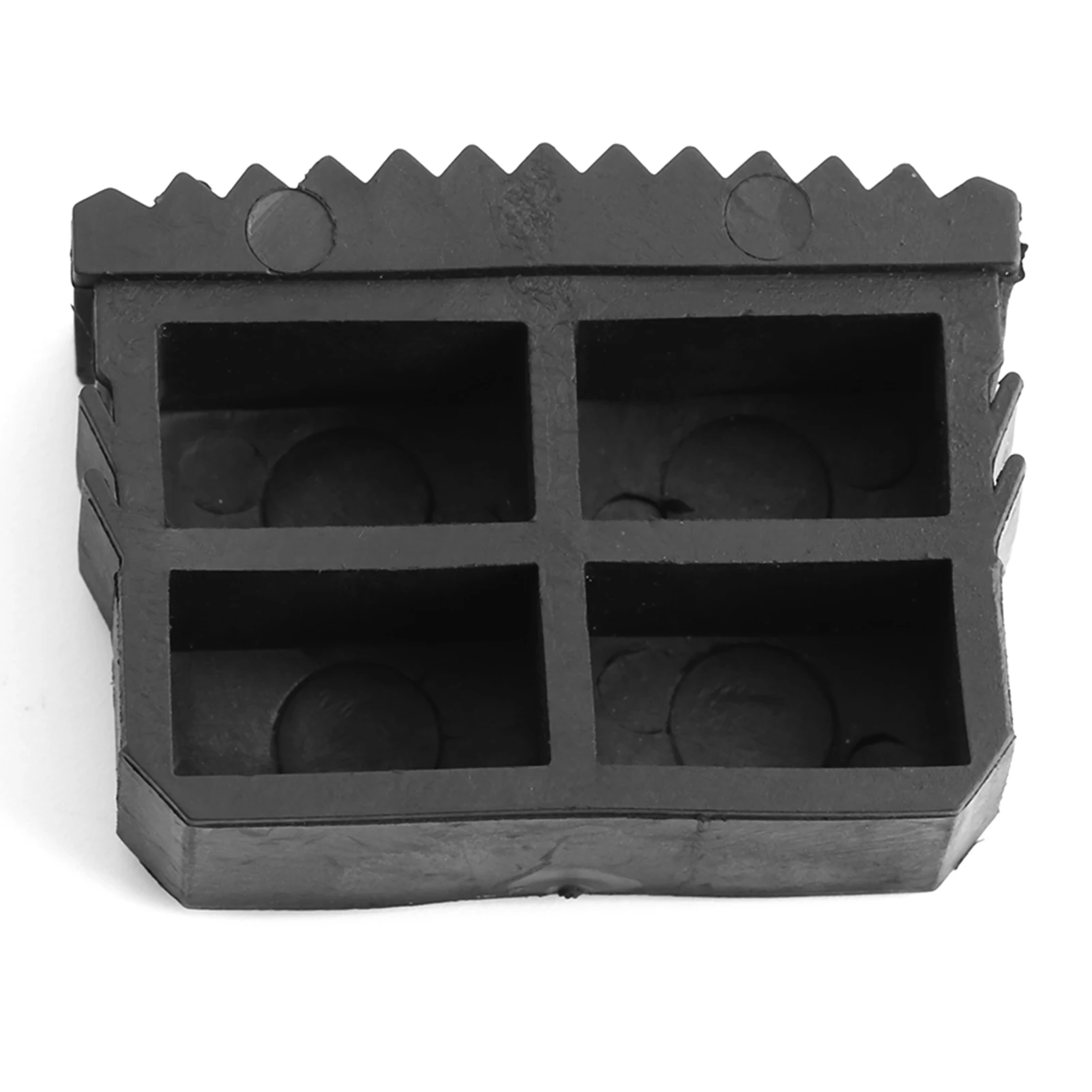 2Pcs/Pair Ladder Feet Rubber Non Slip Replacement Step Ladder Feet Foot Mat Cushion Sole Black