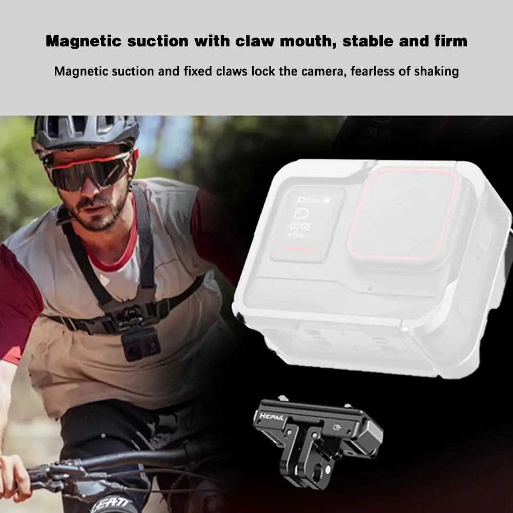 

For Insta360 Ace/Ace Pro Magnetic Quick Release Base Detachable Anti Tripod Ball-Joint Adapter Falling Connector Mount Q7O4
