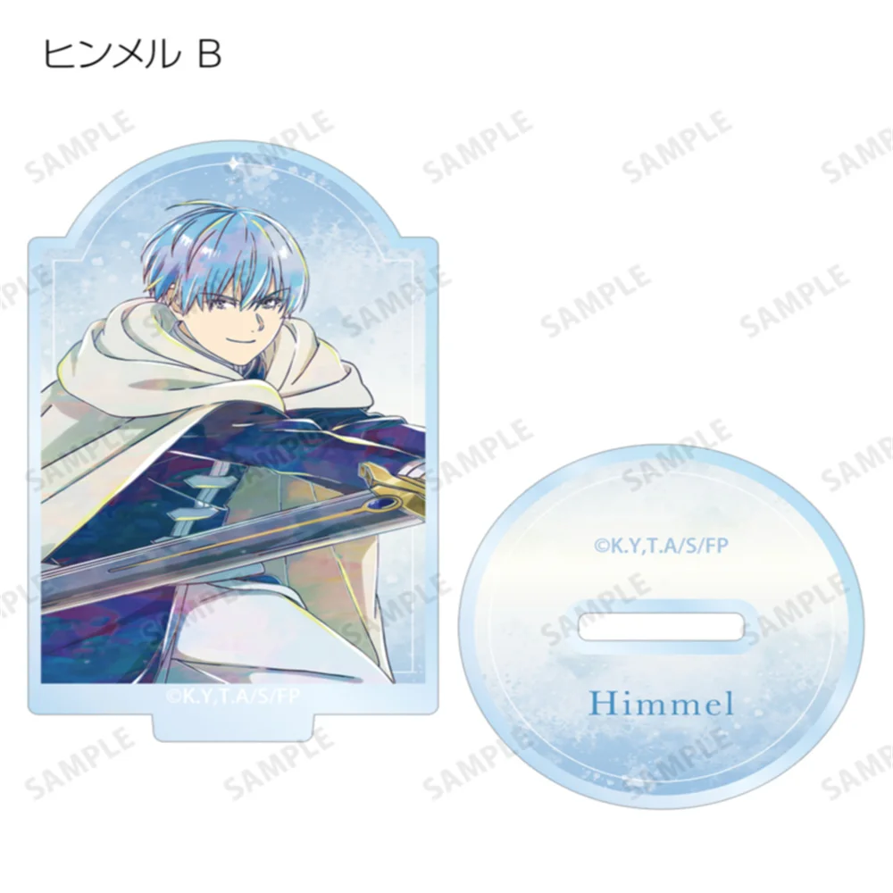 10cm Anime Frieren: Beyond Journey's End Keychains Cosplay Acrylic Figure Stand Model Plate