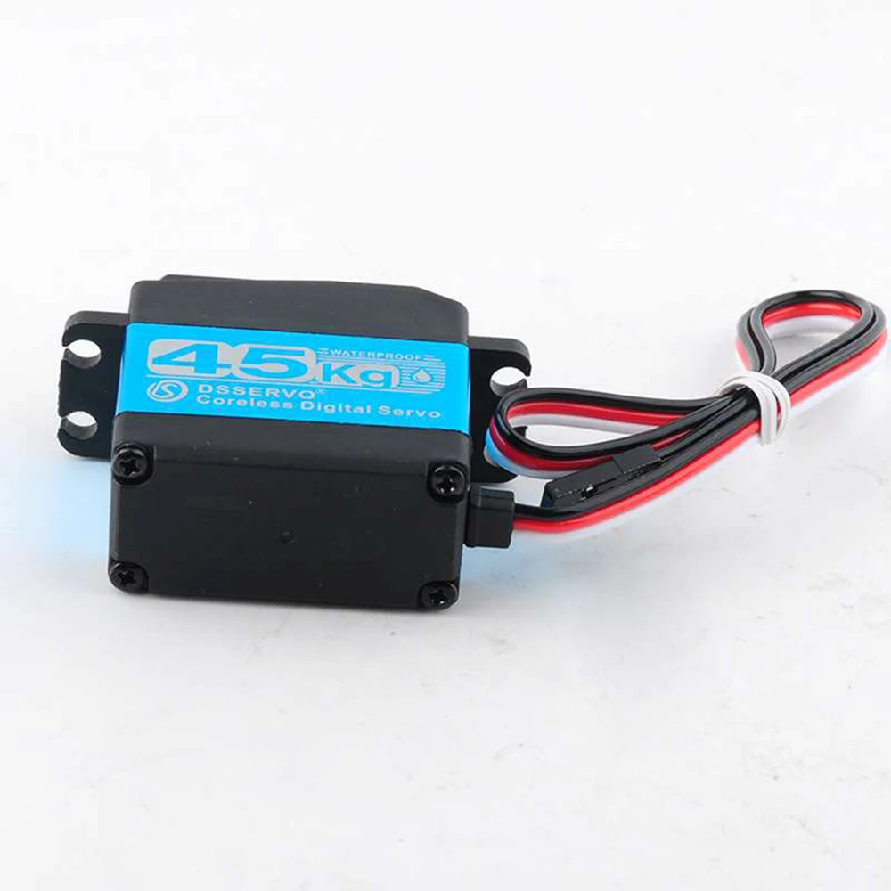 45Kg Coreless Servo DS3245 DServo High Speed Digtal Servo Metal Robotic Servo 180/270 Degree Waterproof Ip66 with 25T Servo Arm