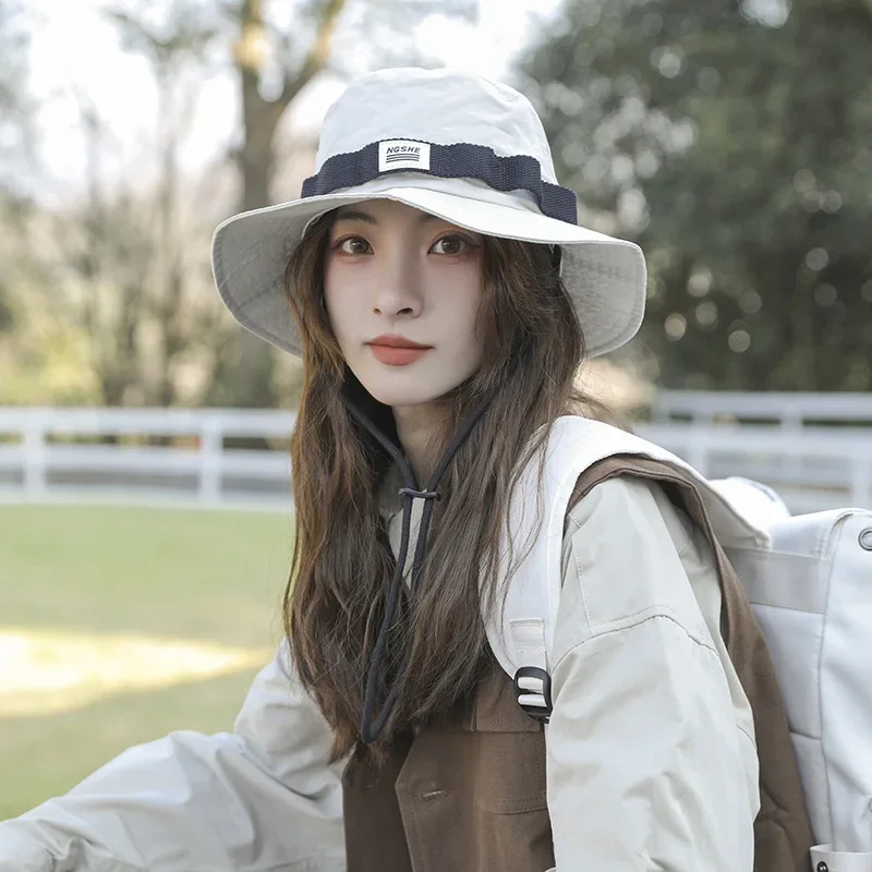 Japan Fisherman Hat Men Women Outdoor Camping Hats Spring Summer Breathable Bucket Hat Trend Mountaineering Sun Hat Panama Caps