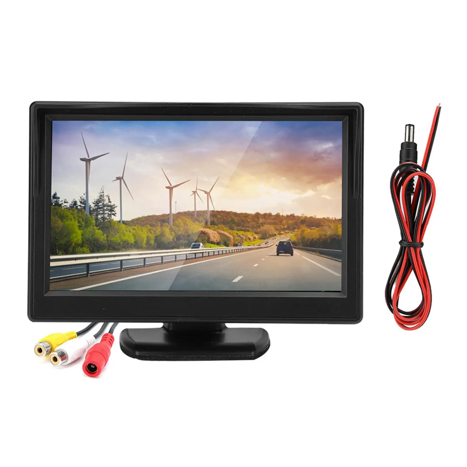 5-Inch HD TFT for car Monitor - Waterproof Backup Camera & Rearview Mirror Display for Safe Parking