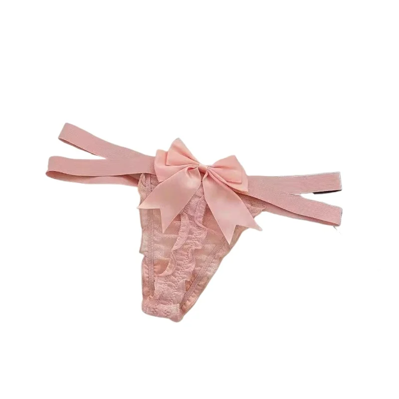 

Японские милые и милые сетчатые трусики Pure Desire для девочек, женские индивидуальные трусики с большим бантом для свиданий, обещанные треугольные трусики, воздухопроницаемость