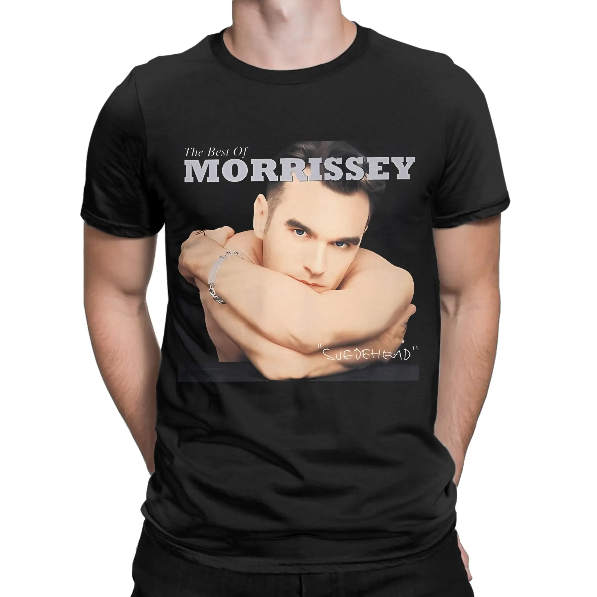 Camiseta de algodón 100% de Morrissey Suedehead The Of Morrissey Novelty, camisetas de Morrissey para hombre