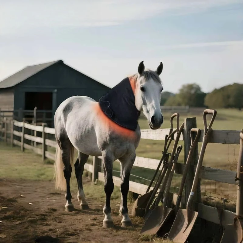 Red Light Targeting Neck Areas Veterinary Instrument Infrared Therapy Blanket Horse Racing Equestrian Rug HealthCare