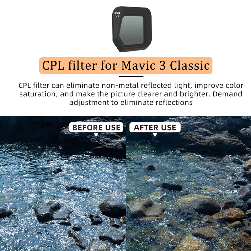 ل DJI Mavic 3 الكلاسيكية الطائرة بدون طيار Gimbal عدسة تصفية UV/ND 8/16/32/64/256/1000 باهتة تصفية NDPL/CPL/ليلة/نجمة مرشحات الملحقات