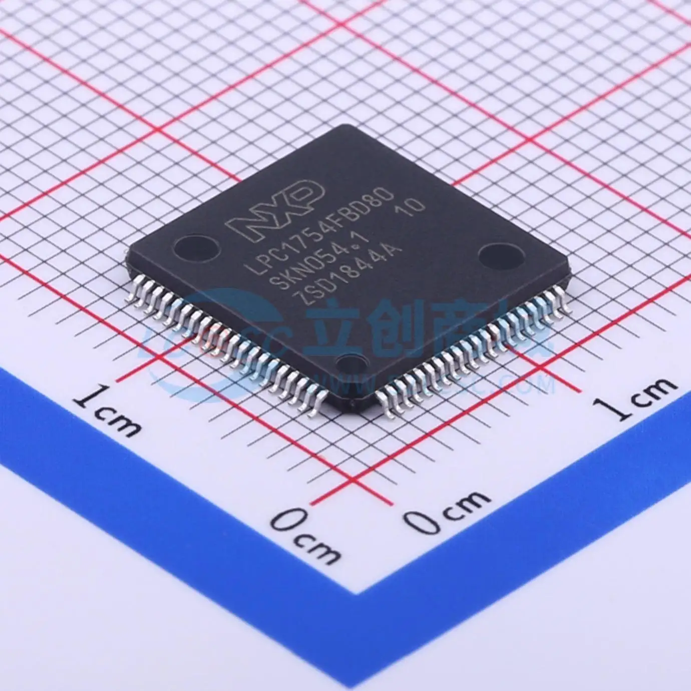 Microcontrolador de brazo de 32 bits, LPC17, LPC1754FBD80, LPC1756FBD80, LPC1768FBD100, LPC1788FBD144, LPC1788FBD208, 100%