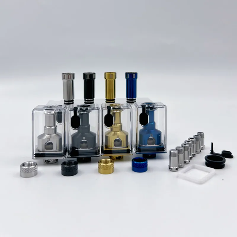 YFTK NT2U RBA Boro Tank Bridge SS316 Vape Atomizer 1/1.2/1.5/2/2/2.5/3/3/3.5/4 BB Billet Box Dot Dotaio Mods replacement coil