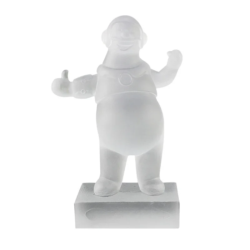 

Ancient glazed bear ornament, business commemorative souvenir, company corporate image, mascot ornament, handicraft