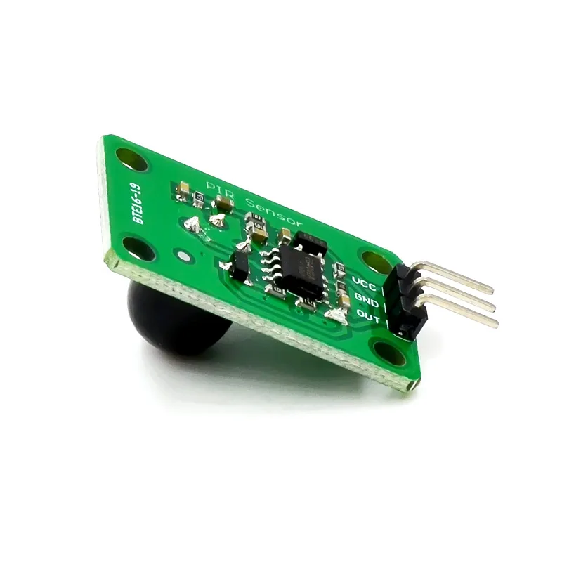 D203S Pyroelectric Infrared PIR Motion Sensor Module | Human Body Detection Sensor Switch | 011050 Black Lens