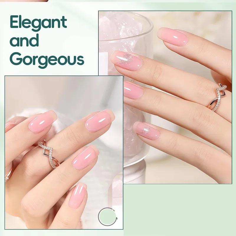 pink nail polish