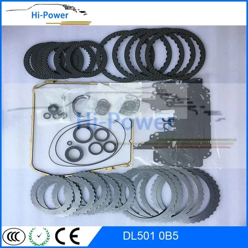 

New DL501 0B5 Auto Transmission Gearbox Rebuild Kit Clutch Friction Kit Gasket Sealing Rings For Audi Q5 A4 A5 A6 A7 7-Speed