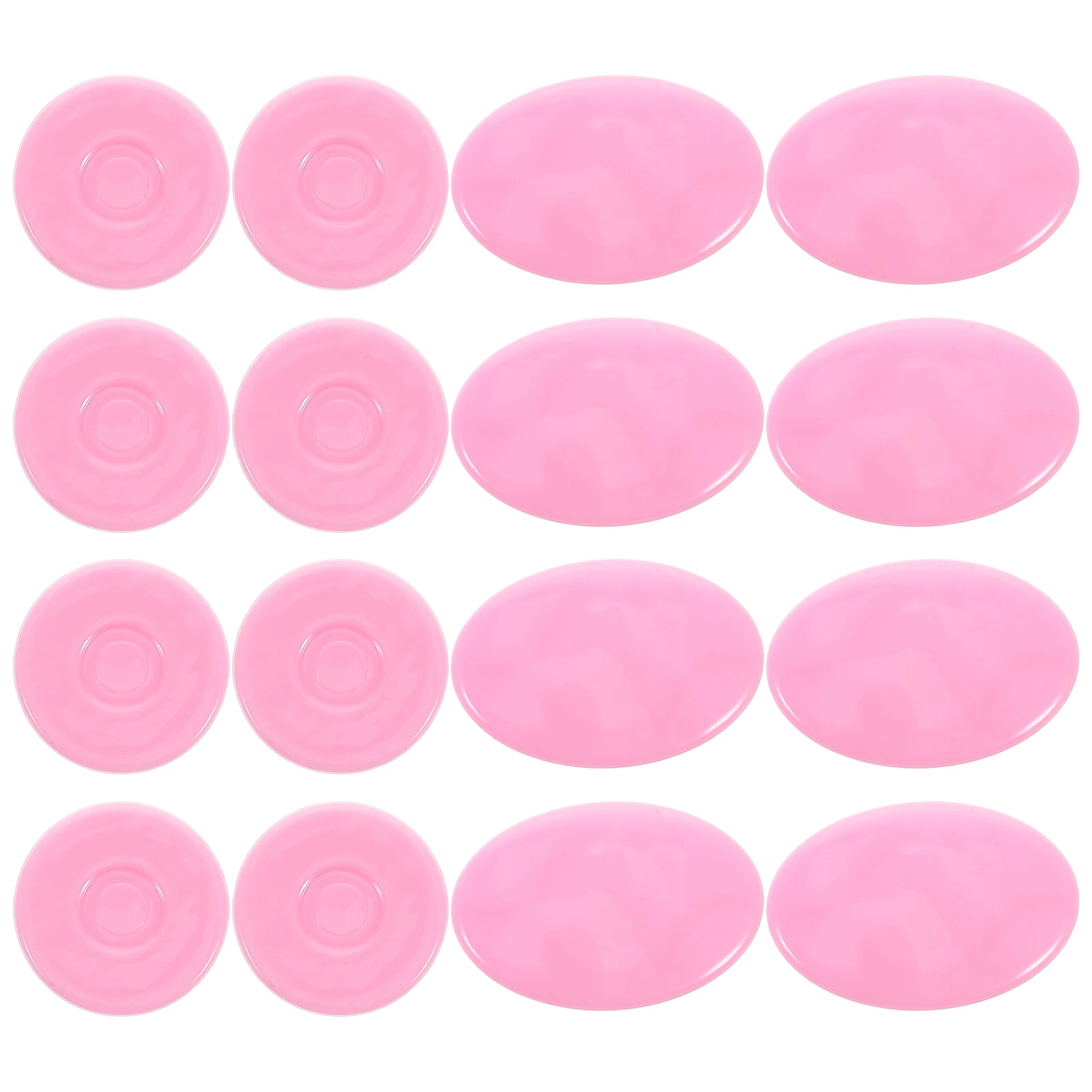 

8 pcs Magnetic Race Bib Clips Lightweight Durable Marathon Bib Holder Fastener For Running Cycling Sports Events Pink