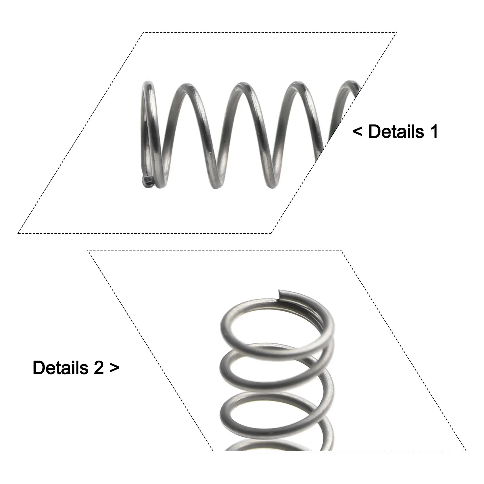 1 Pair Baitcast Reel Springs Gear Seat Spring Clutch For DAIWA 20/21/22 FOR ALPHAS Waterdrop Wheel Accessories