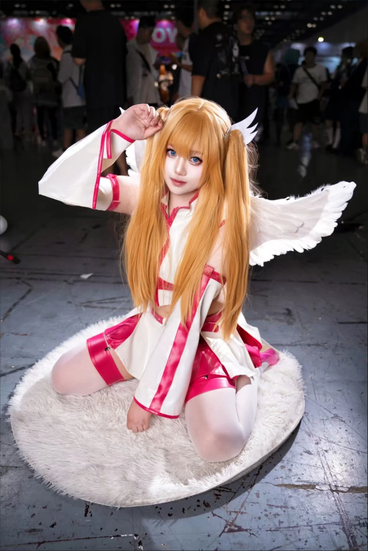 

Temptation of 2.5 Dimensions Cosplay Costume - Noa Kisaki Aria & Amano Ririsa Full Set with Wings