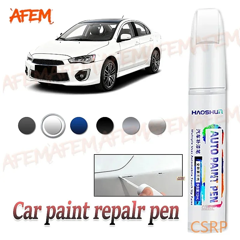 Car Paint Repair Pen For 1973-2017 Mitsubishi Lancer Paint Scratch Repair Accessories Silver A31 Blue Black X42 White W13