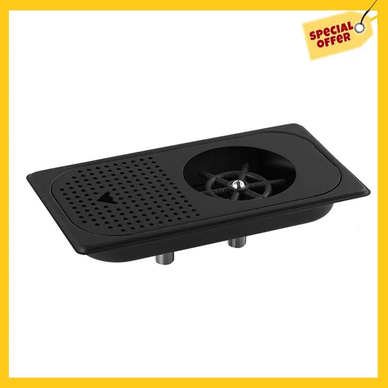 Cafe Bar Cup Washer Embedded High Pressure Washer Colander Drain Tray Home Kitchen Accessories Barista Tool