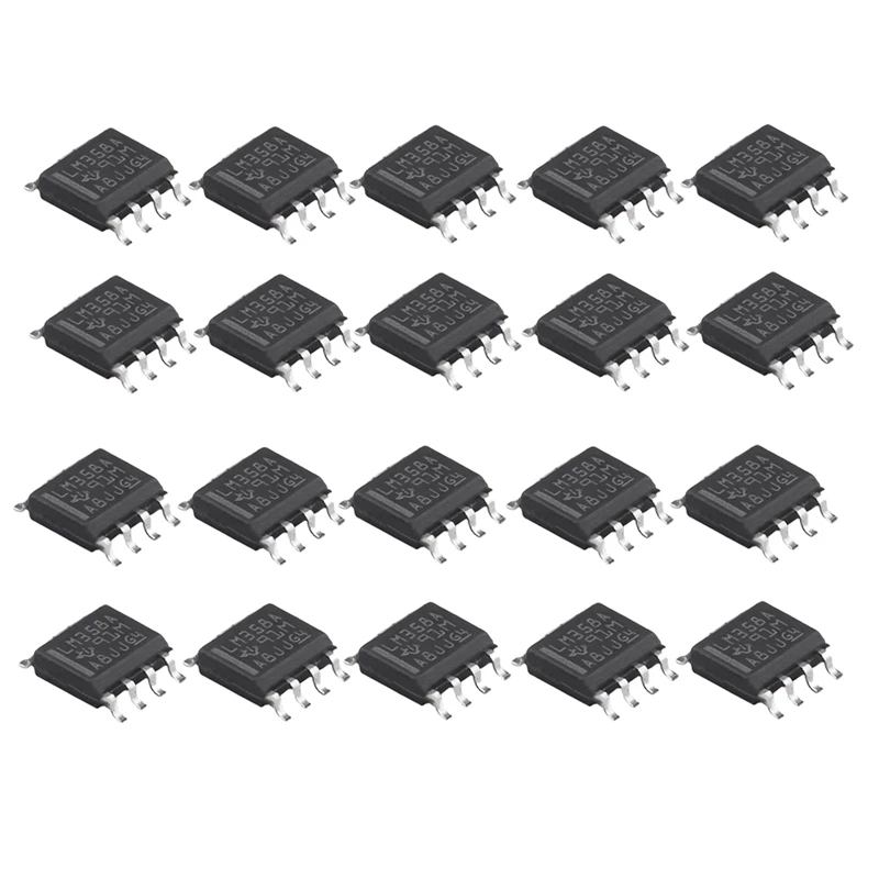 20PCS LM358A LM358ADR Chip LM358A SOP-8 Chip Dual-Channel Operational Amplifier Chip